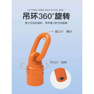 吊环 美国进口万向旋转吊环螺母型吊母螺母 起重模具内吊环可旋转