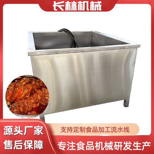商用不锈钢大肠煮锅酱牛肉大型蒸煮锅方形肉类卤煮锅