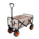 户外露营推车可折叠小推车野餐车营地拖车摆摊车桌板野营地小拉车