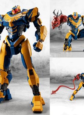 环太平洋机甲阿特拉斯毁灭者黑色禁区可动手办人偶模型摆件玩具