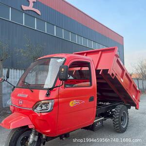运柴油三轮车TJR用家用工程工地自坡卸翻斗农山区爬王输载重王拖