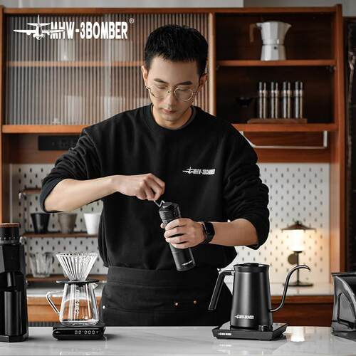 MHW-3BOMBER轰炸机利刃R3 外调手摇磨豆机手磨咖啡豆研磨咖啡机