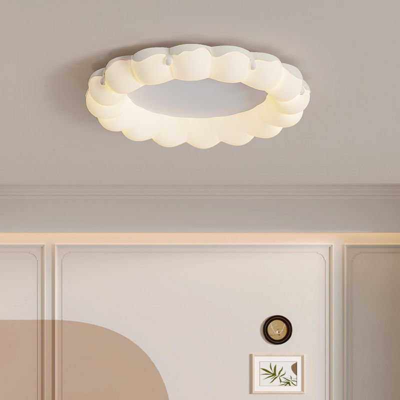 现代创意餐厅奶油云朵简约吸顶灯客厅风风卧室儿童吸顶灯圆形房间,家装灯饰光源,智能吸顶灯,淘宝优惠券,粉丝福利购,淘宝优惠卷