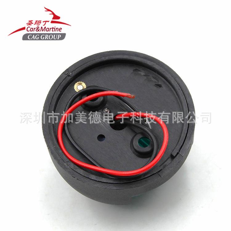 游艇用圆形 LED左右舷灯渔船快艇用12V黑壳红绿信号灯