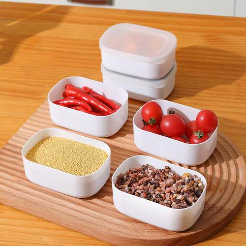 Brown rice and mixed grains meal portioning boxes, freezer-s