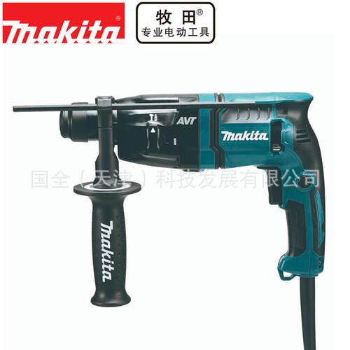 Makita牧田电动工具HR1841F/HR1840电锤功率470W转速0-2100能力18