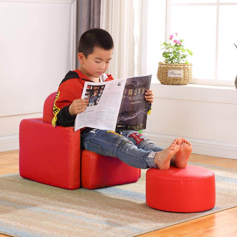 9W儿童沙宝发幼儿懒质女男孩组合阅读你可爱宝单人迷桌小XFO孩坐