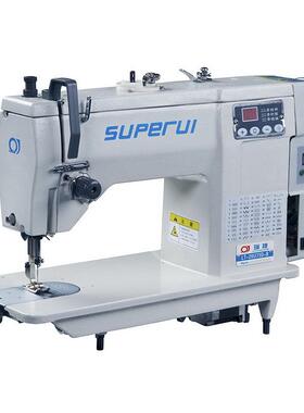 20U73D-B自动倒缝曲折机电脑人字车双菱形渔网机双步进缝纫机