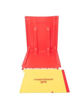 鱼SQZ-424142鳍式组合式防防洪板红ABS挡水板伸缩式洪色挡板