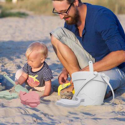 Silicone Beach Toys Kids Sand Molde Tools Set Summer Water P
