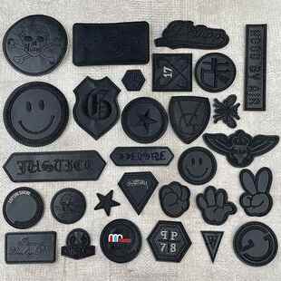 高级羽绒服自粘无痕贴标大号衣服补丁贴男士皮衣修补修复布贴免缝