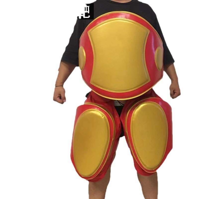 拳击散打大护胸靶大腿靶腰靶靶具泰拳搏击护具靶加厚训练陪练器材