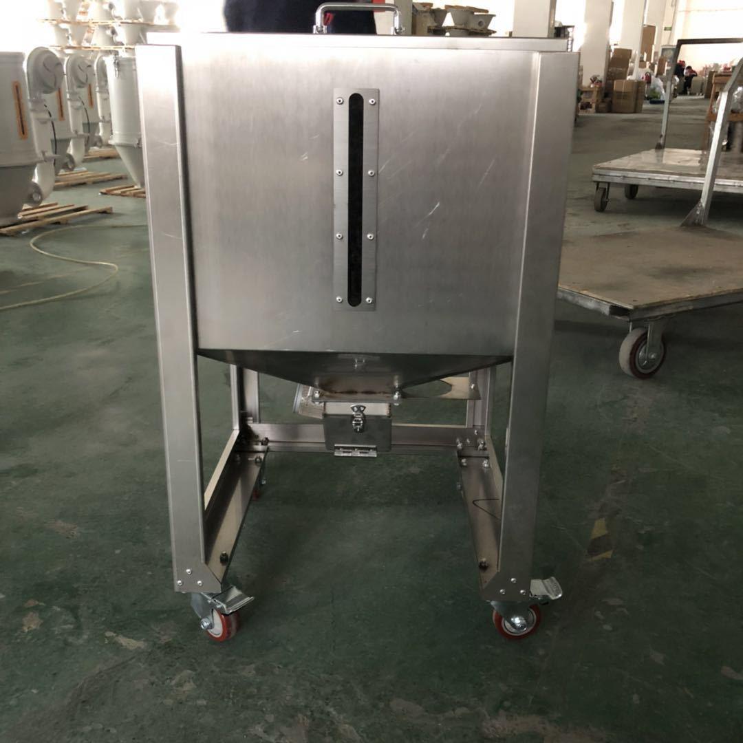 源头厂家供应存储周转装料桶塑料颗粒周转箱移动不锈钢储料箱