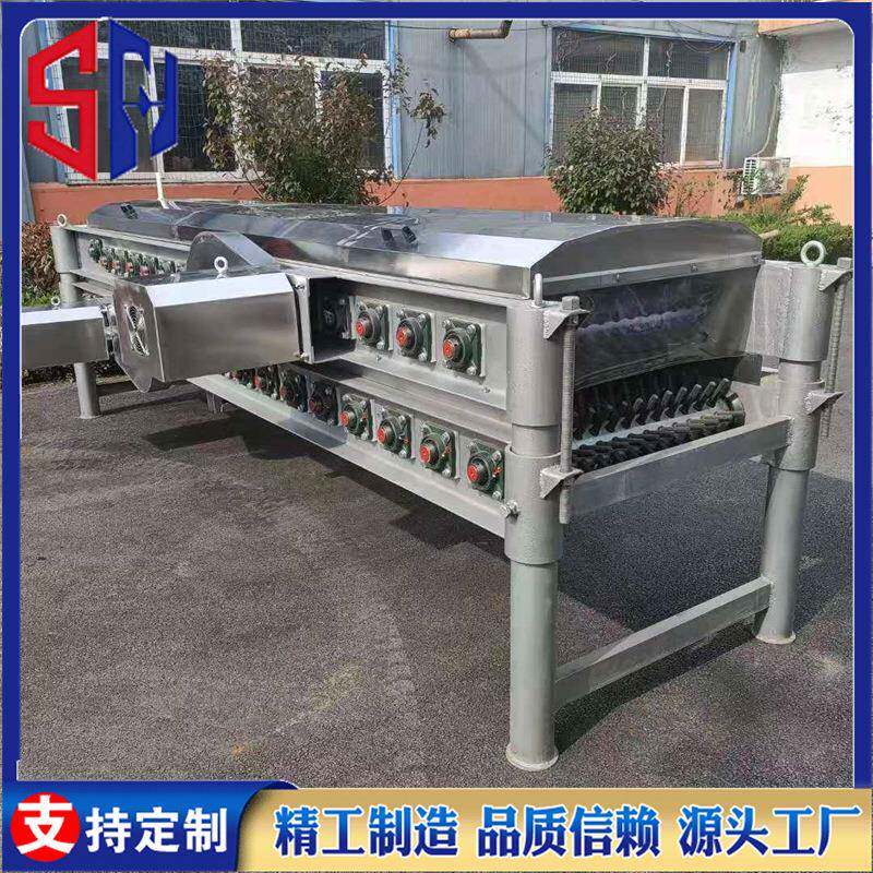 鸡鸭鹅宰杀分割全套设备淘汰鸡打毛烫毛机厂家生产卧室脱毛机