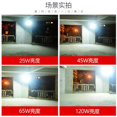 太阳能灯户外家用室内8800P新庭村院超亮大农功率路灯照明100w室