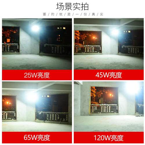 太阳能灯户外家用室内8800P新庭村院超亮大农功率路灯照明100w室