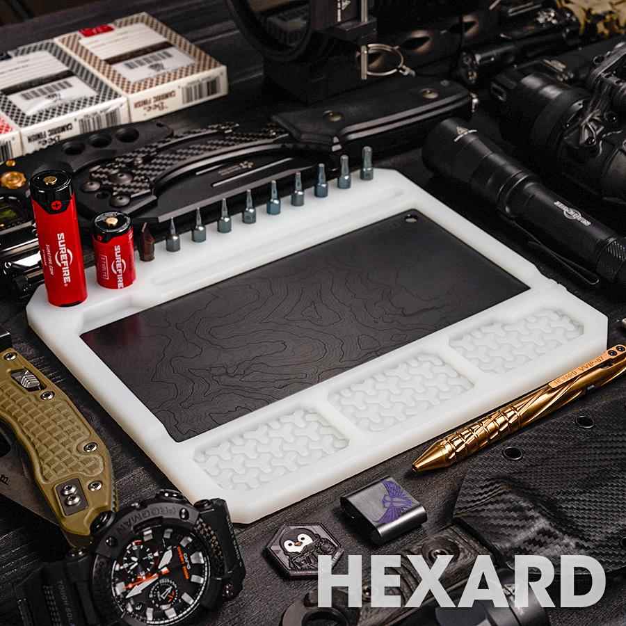 [PRITAC] Hexard PW02 个人工作维修垫 EDC托盘 工具保养垫收纳盘