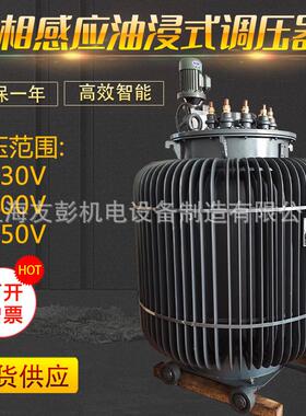 TSJA-315KVA三相大功率感应式调压器0-650V油浸式调压器250KW500K