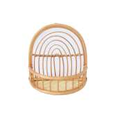 浴室藤架杂物藤编壁收纳挂架墙壁中式 收纳挂篮家用复古