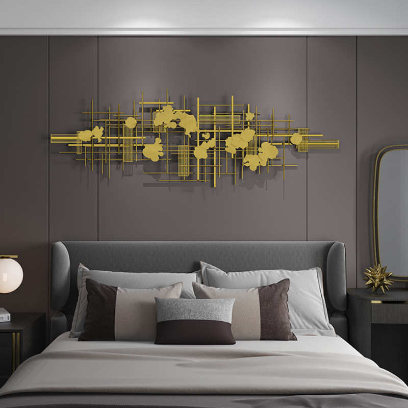 金属壁饰铁艺壁挂立体几何墙壁挂饰墙面装饰挂件房间墙饰