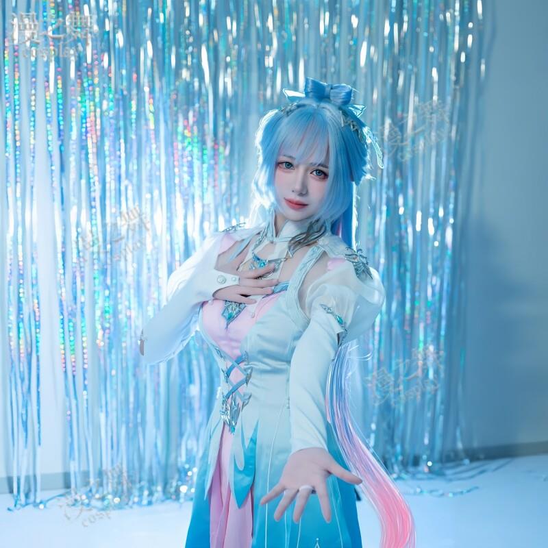 唐舞桐cos服斗罗大陆光之女神cosplay角色扮演服装女假发配饰鞋子