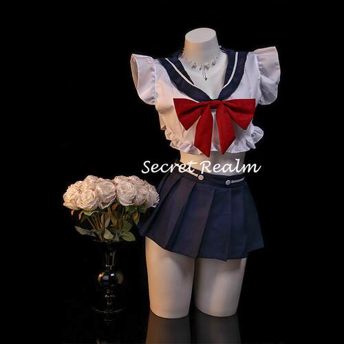 秘境「薄荷酥酥」性感睡裙jk制服cos学院水手服纯欲可爱女仆qqny