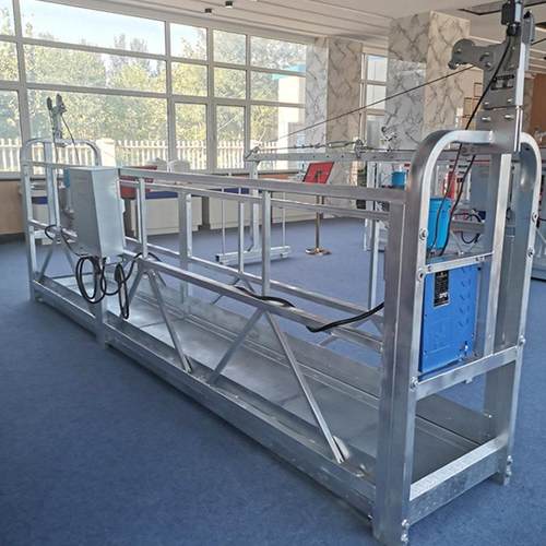 建筑工地高空作业外墙升降提升机配件施工装修铝材质电动吊篮