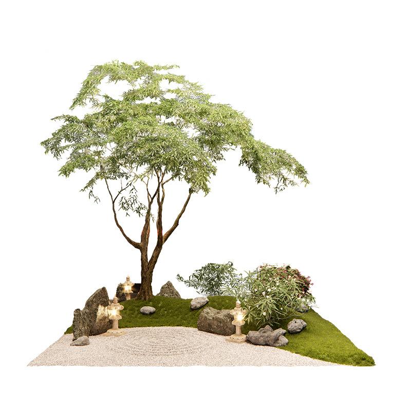 仿真绿植假树室内大型落地盆栽仿生植物枫树橱窗仿真树装饰