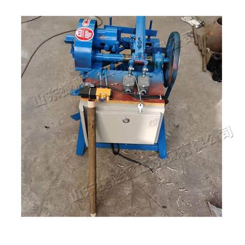 螺纹木棒套丝机 木棒木柄圆形木料开牙机 拖把杆扫把杆攻丝机