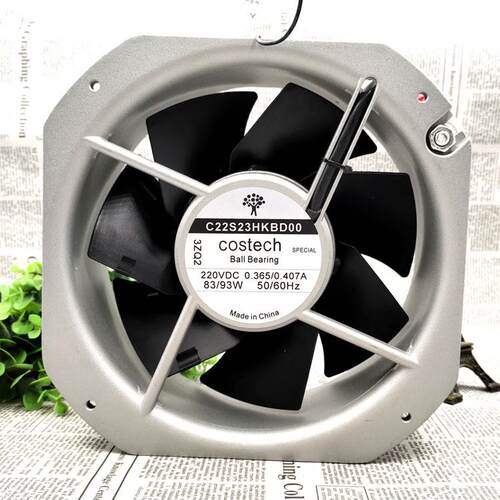 COSTECH C22S23HKBD00 220V C22S12HKBD00 115V 22580 全金属风扇