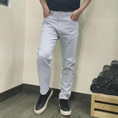 [DMXUXM]~匠心制作!一眼就爱上！简约水洗休闲宽松透气牛仔裤男潮