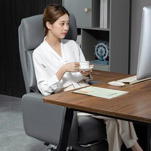 电脑椅家用沙发椅可平躺老板椅办公椅书房转椅主播椅子舒适久坐