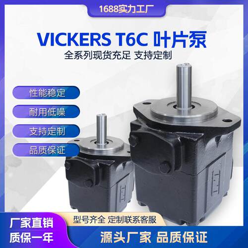 液压泵VICKERST6C017008/012/0281R01B1丹尼逊油泵油研叶片泵