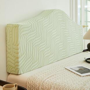 弧形半圆床头套罩凹凸型弹力木床头遮丑神器异形通用全包防尘罩套