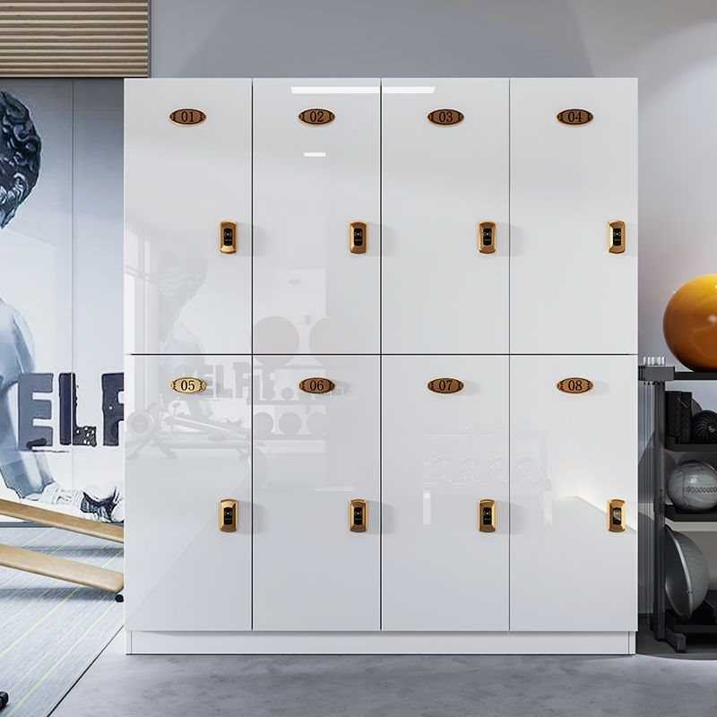 新款更衣柜理发美容院浴场游泳馆储物柜健身房瑜伽馆寄存柜感应锁