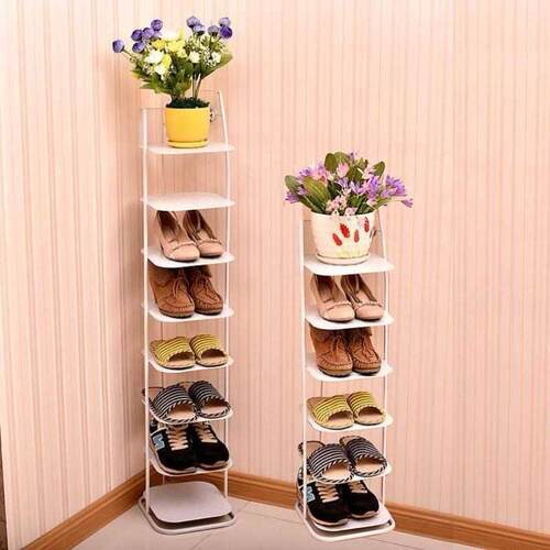 Shoe rack folding household mini dormitory shoes cabinet
