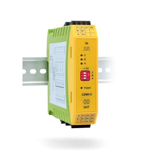 编码器脉冲信号分配器 光栅尺5vTTL或RS422分线器 1分2