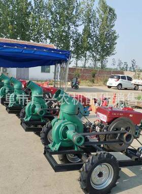 工地排污抽水泵150mm水泵泥浆污水抽水泵580立方离心泵