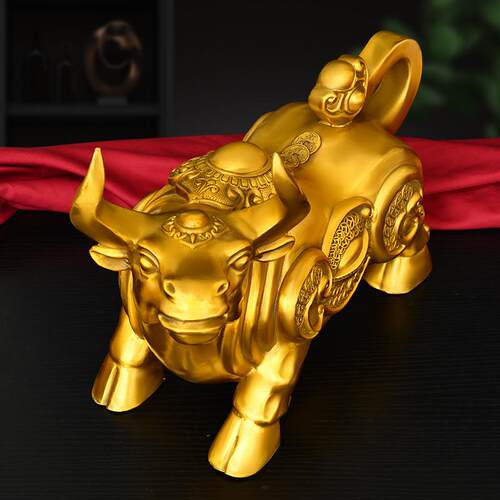NuSun 贵宾/泰迪幼犬犬粮 2500g纯铜生肖牛旺市牛摆件牛抬头街牛