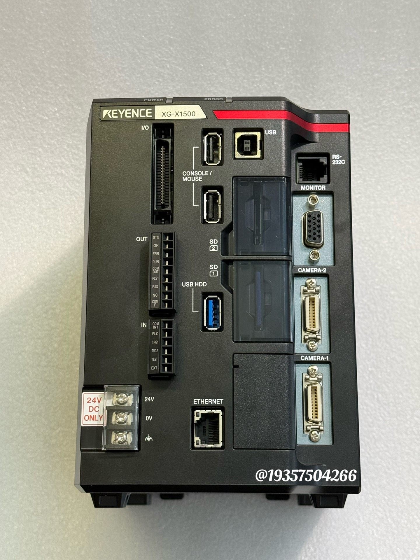 基恩士XG-X1500控制器，成色充新，功能包好23年份，需