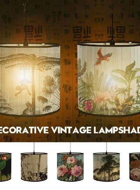 Chinese Retro Style Lamp Shade Bamboo Art Chandelier