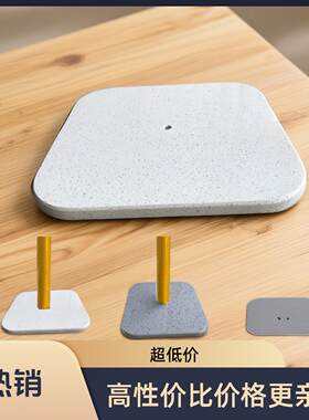 大理石衣帽架底座圆盘座灯座平行座地盘座落地座