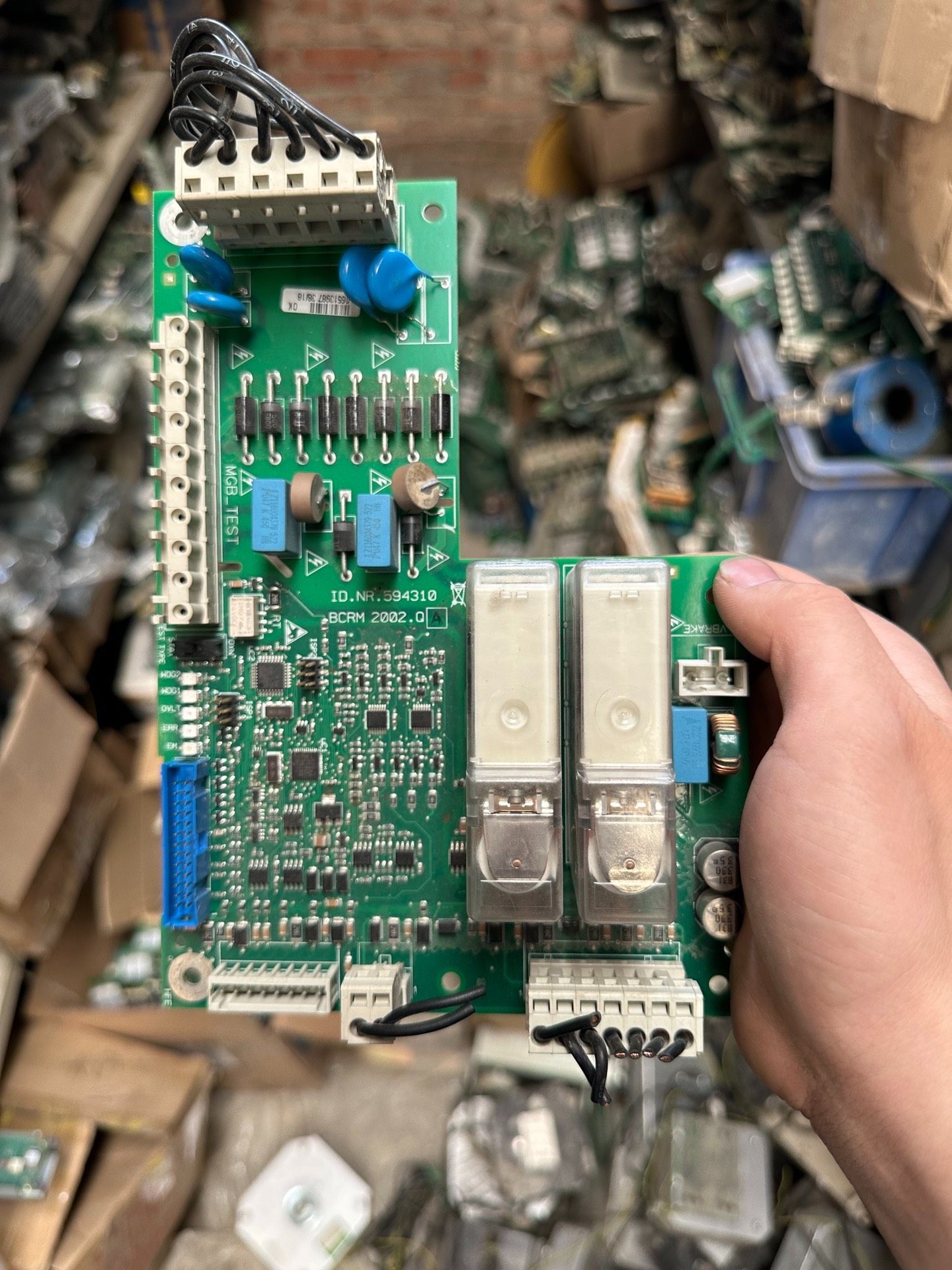 适用于迅达5500控制柜抱闸板BCRM 2002.Q ID.