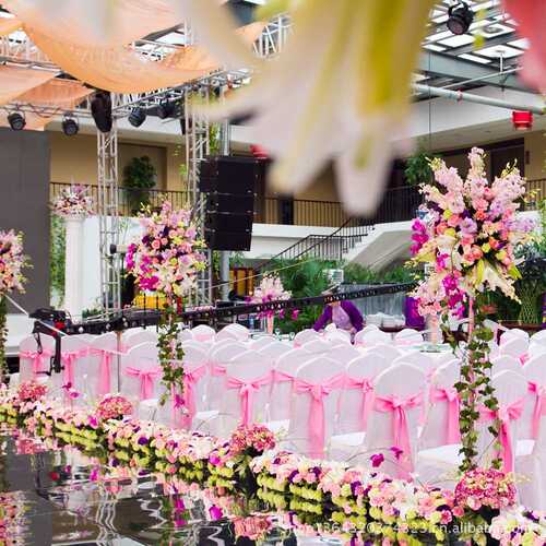 196色10cm双面缎带 婚庆丝带婚礼现场布置椅背丝带