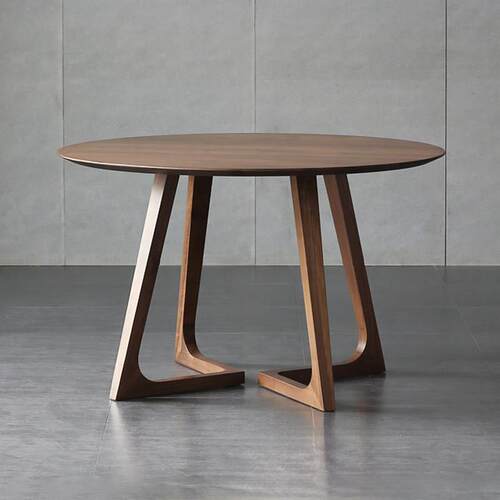 北欧实木小圆桌现代简约阳台茶几奶茶店洽谈小茶桌接待沙发边角几