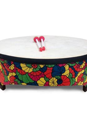 正品三Lu的新Gabaa邦n戈鼓6+7羊皮7尔+9奥乐夫器儿童手鼓