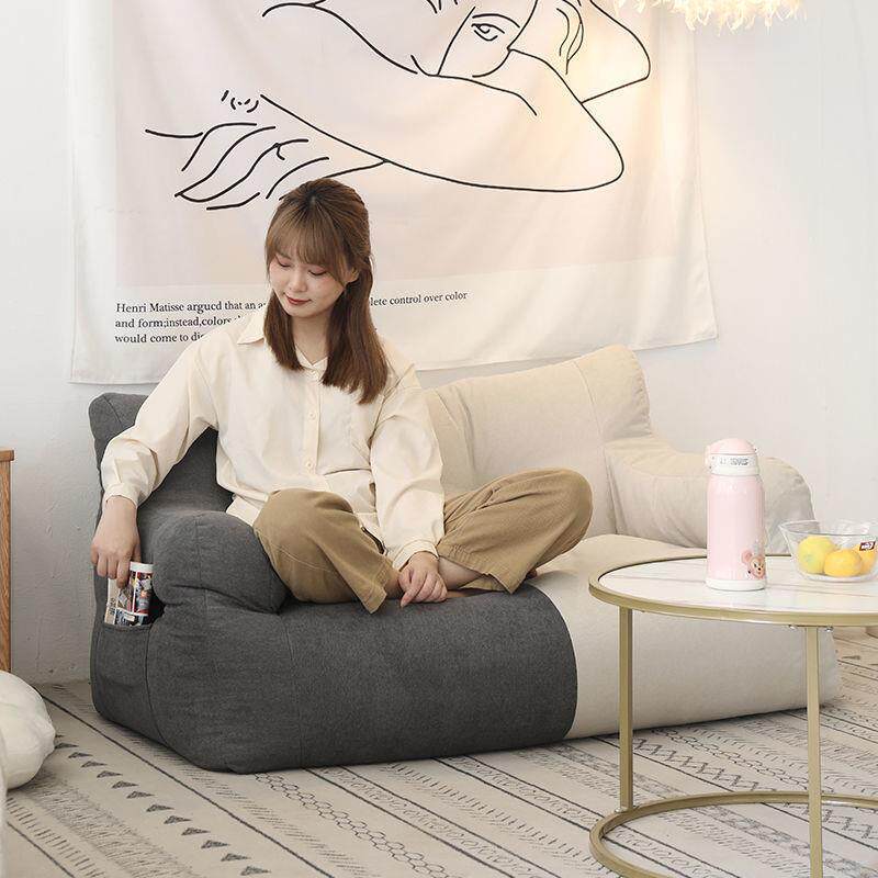 【6615人】豆袋沙发榻榻米座椅懒人小沙发飘窗椅宿舍懒人椅by