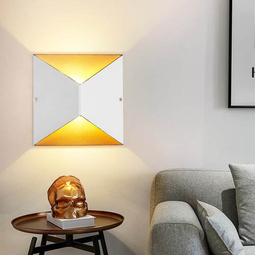 户外防水壁灯上发光led庭院道客围墙灯室内厅楼过STL——1梯下造