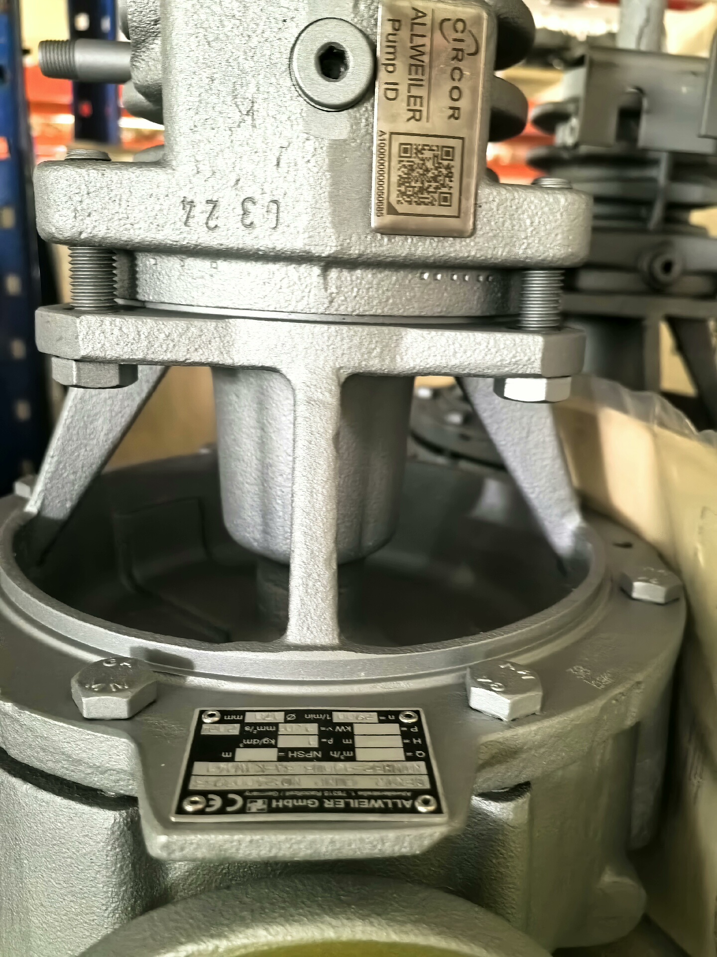 #ALLWEILER 原装正品NTWH32-160泵头现货，