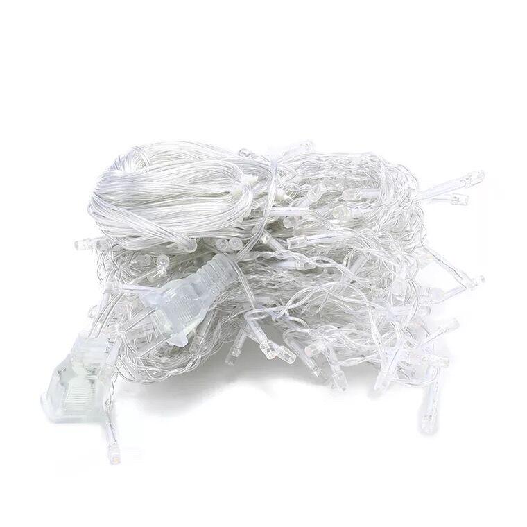 LED冰条灯窗帘灯户外低压灯串圣诞节日装饰彩灯灯带新品代发a